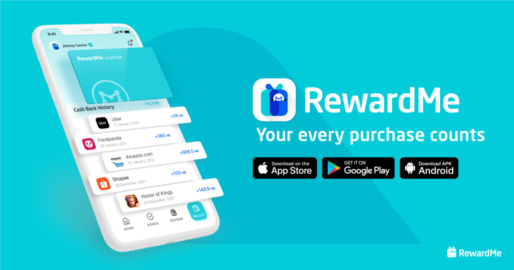 Download RewardMe Now